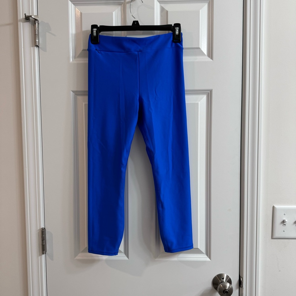 Women’s Alo small bright blue 7/8 leggings